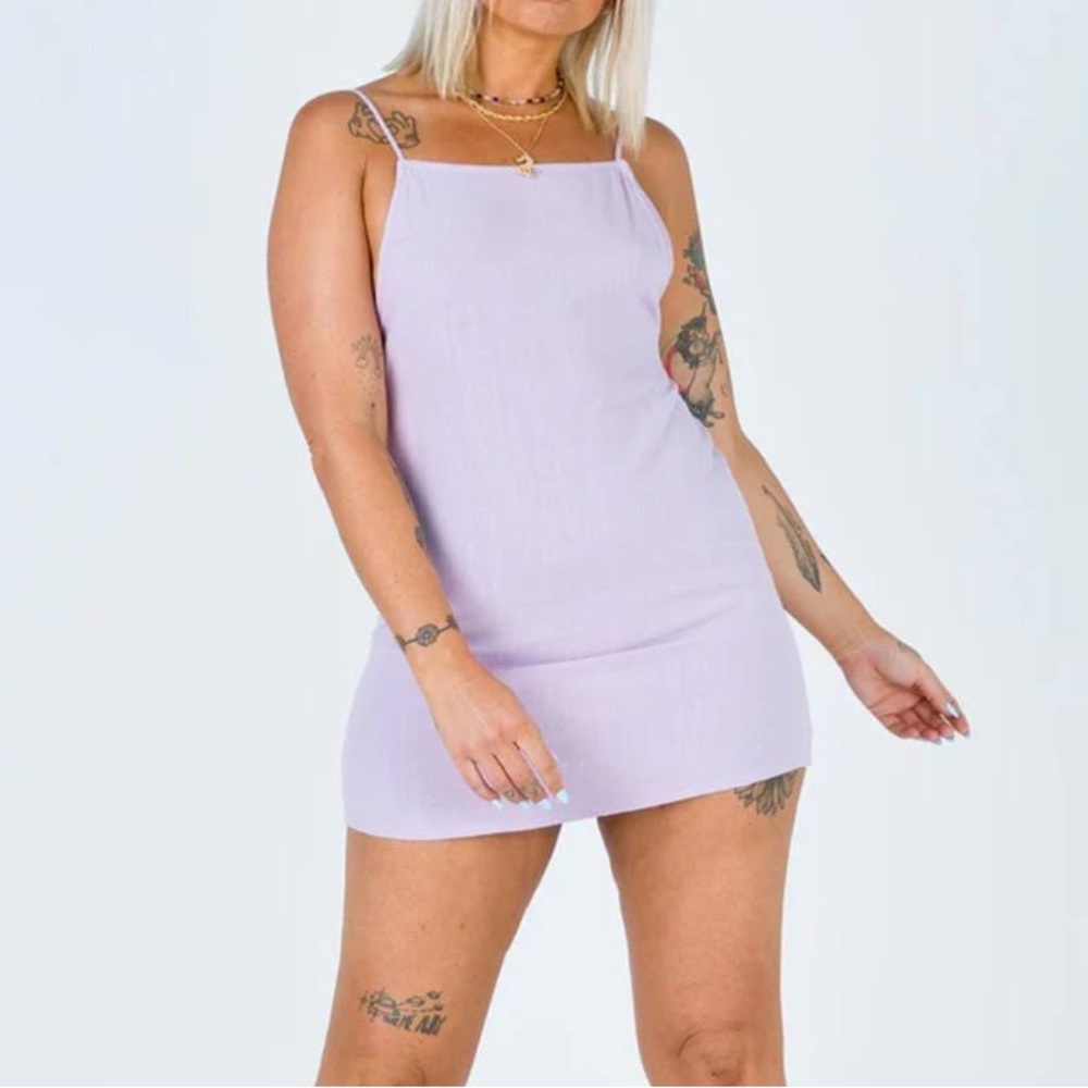 Princess Polly Sinclair Mini dress lilac size 2